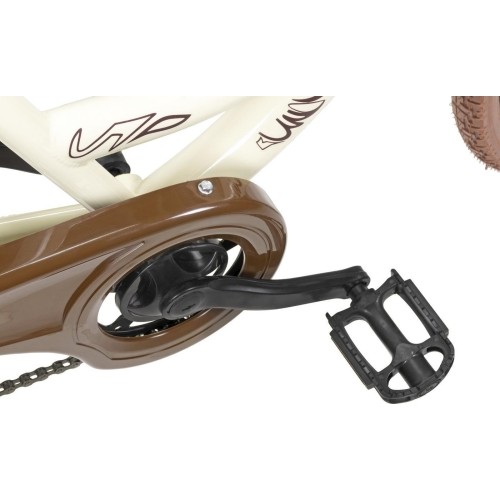 Rower AZIMUT City Lux 26" 2025 kremowo-brązowy
