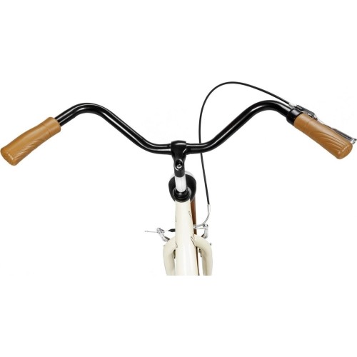 Rower AZIMUT City Lux 26" 2025 kremowo-brązowy