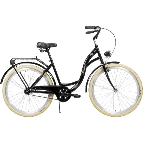 Rower AZIMUT City Lux 26" 2025 black-cream