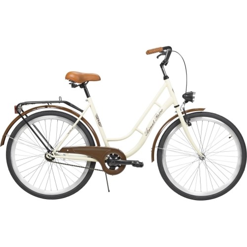 Dviratis AZIMUT Retro 26" 2023 kremowy