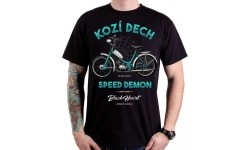 Koszulka BLACK HEART Kozi Oddech - Black