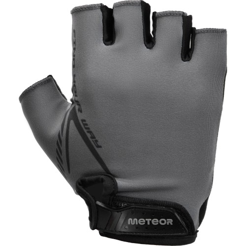 Rękawiczki kolarskie meteor - Grey || Black
