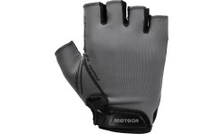 Rękawiczki kolarskie meteor - Grey || Black