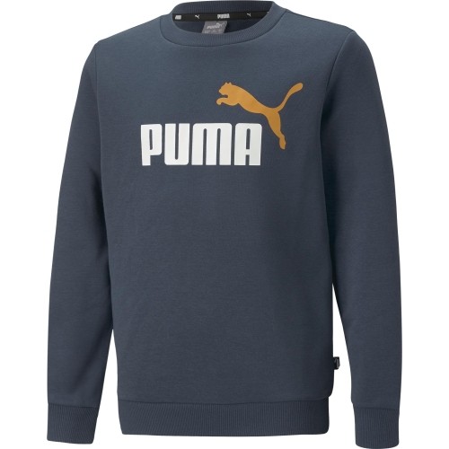 Bluza młodzieżowa Puma Ess + 2 Col Big Logo Navy 586986 16