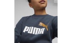 Bluza młodzieżowa Puma Ess + 2 Col Big Logo Navy 586986 16
