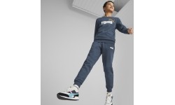 Bluza młodzieżowa Puma Ess + 2 Col Big Logo Navy 586986 16