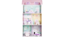 Drewniany domek dla lalek Ecotoys Blueberry Residence