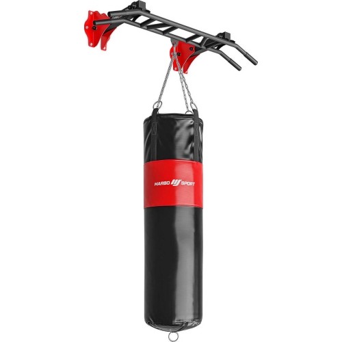 Poprzeczka ścienna/sufitowa z uchwytem na worek treningowy Marbo MS-D203 120x55cm