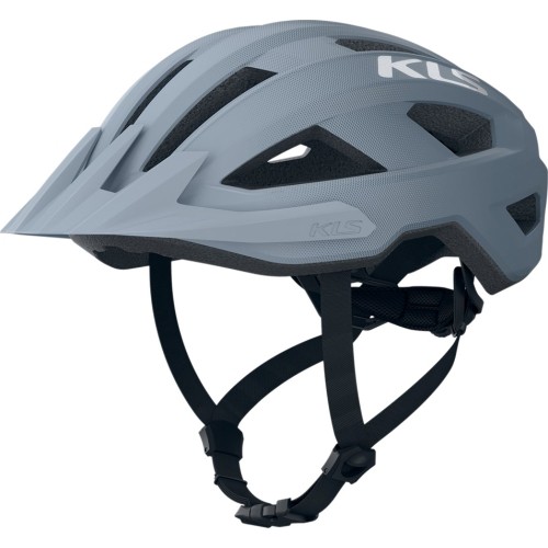 Kask KLS Daze Lumio 022 z lampką, rozmiar L/XL: 58–61 cm (szary)