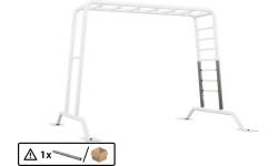 PlayBase Green - rama boczna, 3x punkty połączeń