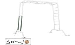 PlayBase Green - rama boczna, bez punktu połączenia