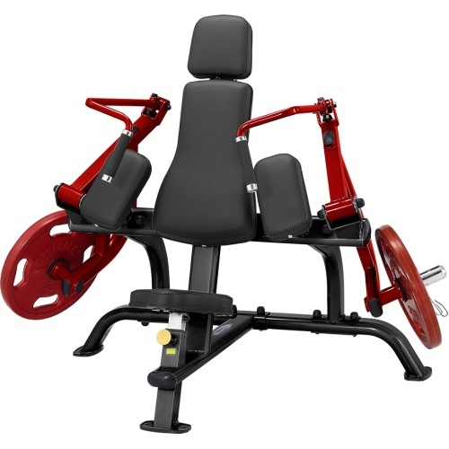 Tricep Curl Machine Steelflex PlateLoad Line PLTE - Czarny-Czerwony
