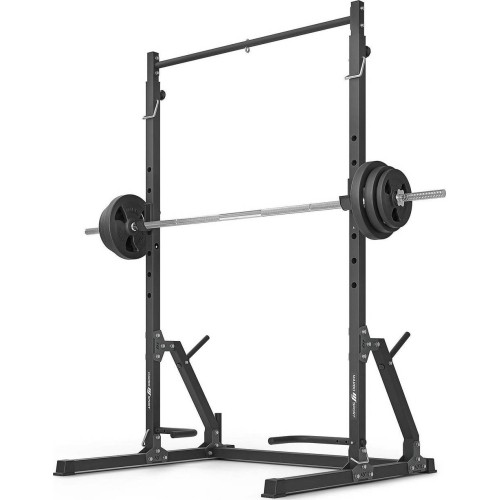 Drążek stacjonarny ze stojakami i poręczami do dipów MS-U116 2.0 - Marbo Sport