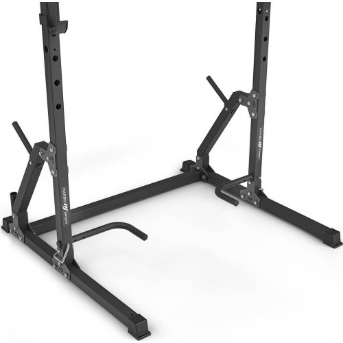 Drążek stacjonarny ze stojakami i poręczami do dipów MS-U116 2.0 - Marbo Sport