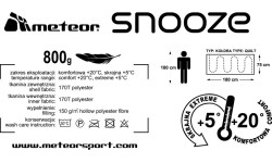 Śpiwór Meteor - Grey