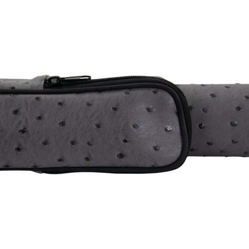 Twardy futerał na kije bilardowe, gracz, szary, 1/1, 85 cm