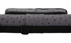 Twardy futerał na kije bilardowe, gracz, szary, 1/1, 85 cm