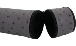 Twardy futerał na kije bilardowe, gracz, szary, 1/1, 85 cm