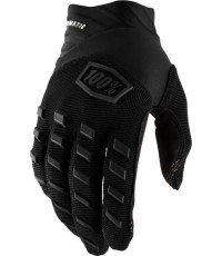 Rękawice motocrossowe 100% Airmatic czarne - Black