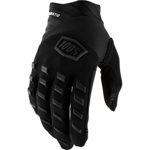 Rękawice motocrossowe 100% Airmatic czarne - Black
