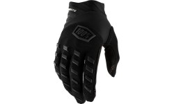 Rękawice motocrossowe 100% Airmatic czarne - Black