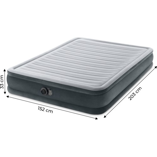 Materac dmuchany 203x152cm z pompką Intex 67770