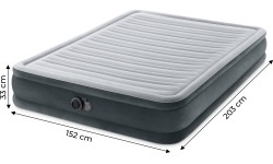 Materac dmuchany 203x152cm z pompką Intex 67770