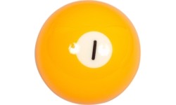 Pojedyncza kula bilardowa Aramith No.1 57,2 mm