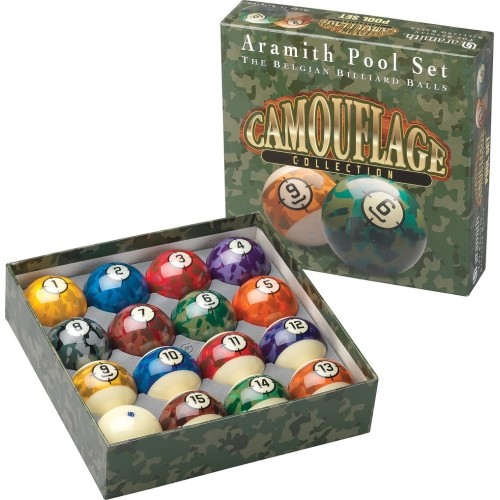 Zestaw kul bilardowych Aramith Fun Camouflage 57,2 mm