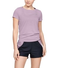 Damski t-shirt Under Armour Whisperlight SS - Pink Fog