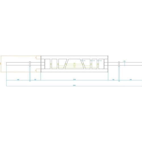 GK214 TRICEP BAR HMS