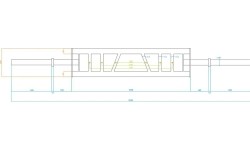 GK214 TRICEP BAR HMS