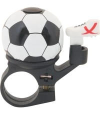 Dzwonek rowerowy FORCE Football Ball (stal/plastik)