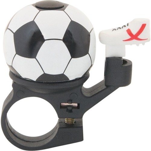 Dzwonek rowerowy FORCE Football Ball (stal/plastik)
