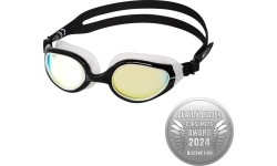 NQG480MAF CZARNY/ BIAŁY OKULARKI NILS AQUA