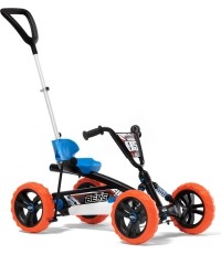 Gokart jeździk na pedały dla dzieci BERG Gokart Buzzy Nitro 2 w 1 - z uchwytem do pchania