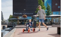 Gokart jeździk na pedały dla dzieci BERG Gokart Buzzy Nitro 2 w 1 - z uchwytem do pchania