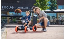Gokart jeździk na pedały dla dzieci BERG Gokart Buzzy Nitro 2 w 1 - z uchwytem do pchania