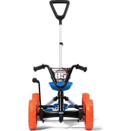 Gokart jeździk na pedały dla dzieci BERG Gokart Buzzy Nitro 2 w 1 - z uchwytem do pchania