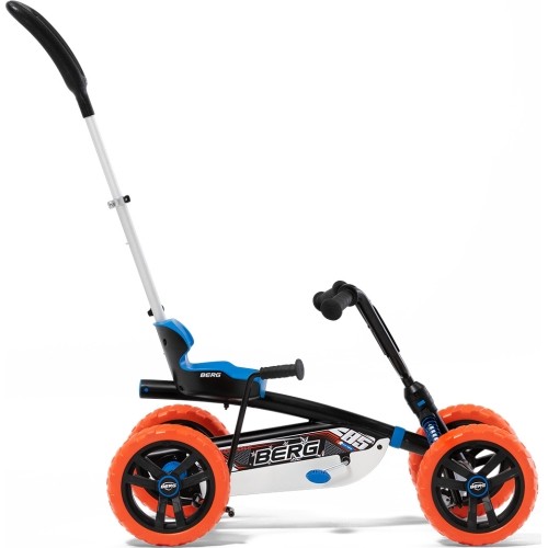 Gokart jeździk na pedały dla dzieci BERG Gokart Buzzy Nitro 2 w 1 - z uchwytem do pchania