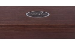 Stół bilardowy/jadalniany, Rasson Trillium, 8 ft., orzech, obrus standardowy żółto-zielony