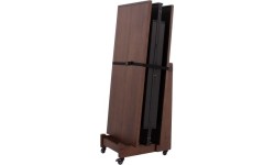 Stół bilardowy / jadalny Rasson Trillium, 8 ft, orzech, standardowe sukno żółto-zielone