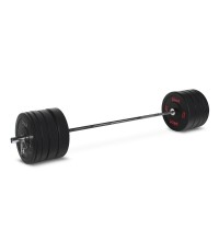 Zestaw obciążeń bumper Pivot Fitness Pro Training czarny 170 kg