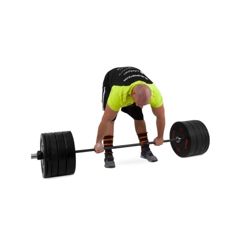 Zestaw obciążeń bumper Pivot Fitness Pro Training czarny 170 kg
