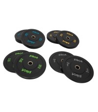 Pivot Fitness Pro Training Bumper Plates zestaw 100 kg
