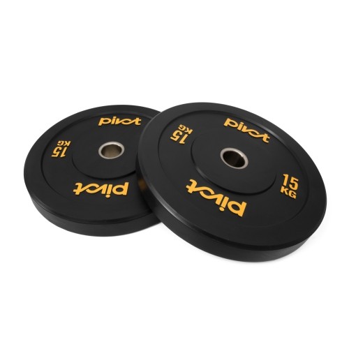 Pivot Fitness Pro Training Bumper Plates Zestaw 15 kg