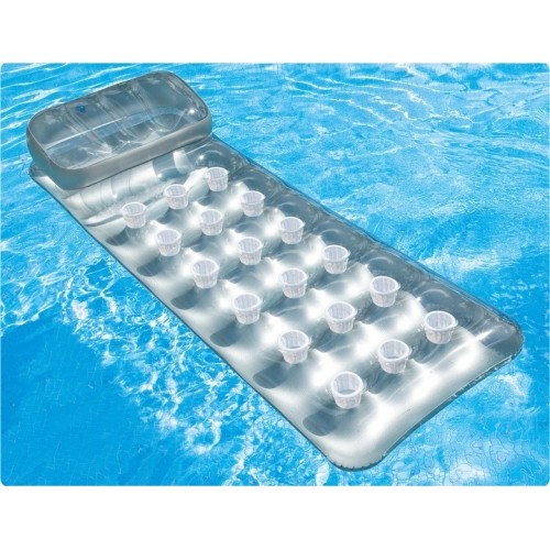 Materac dmuchany z zagłówkiem wodny na plażę INTEX 58894