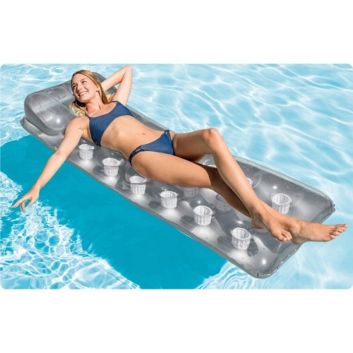 Materac dmuchany z zagłówkiem wodny na plażę INTEX 58894