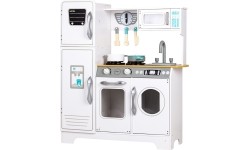 Drewniana kuchnia XXL z pralką Ecotoys