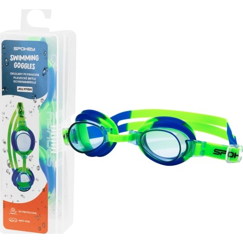 Okulary pływackie dla dzieci zielone Spokey JELLYFISH